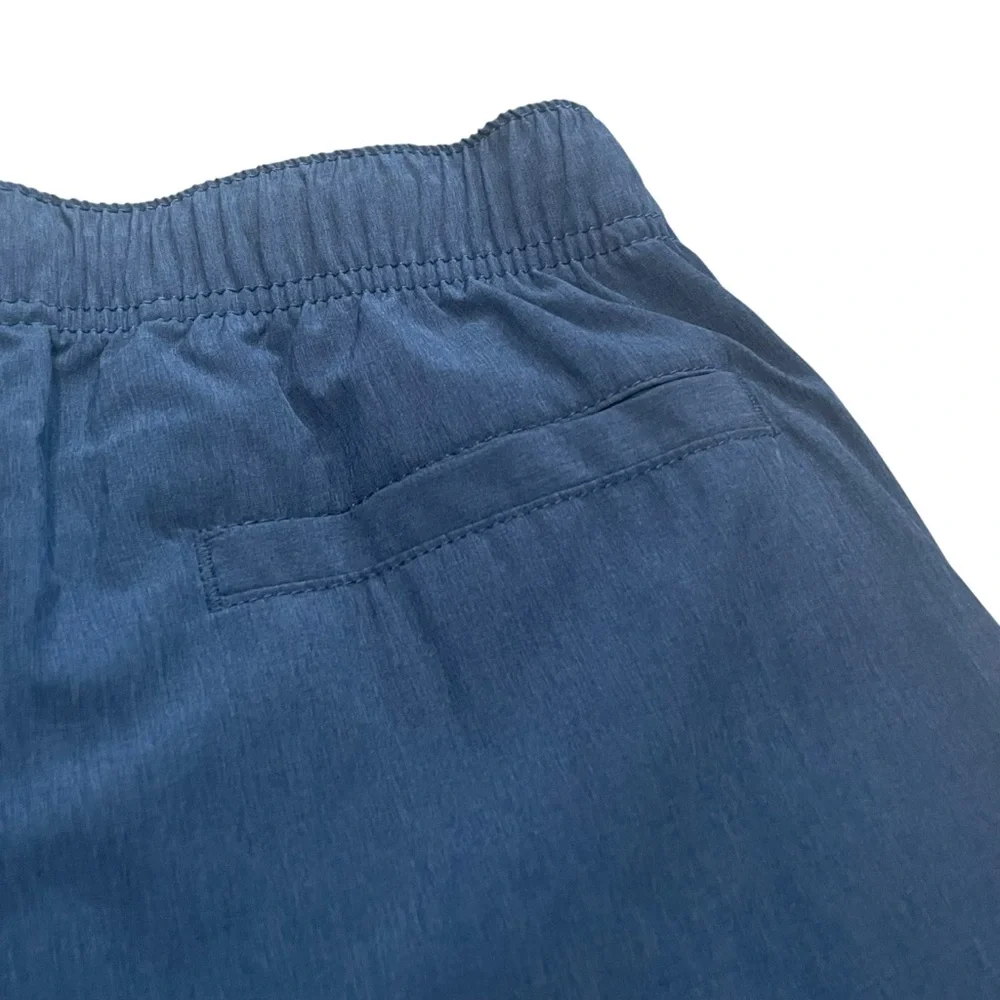 Tommy Hilfiger Boys Heathered Blue Performance Shorts Size M (12/14)